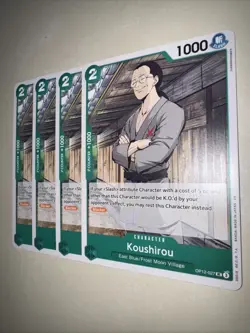 OP12-027 Koushitou X4 Playset One Piece Card Game TCG CCG English - Image 3