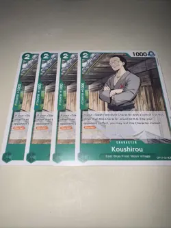 OP12-027 Koushitou X4 Playset One Piece Card Game TCG CCG English - Image 4