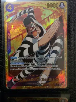 Mr. 2 Bon Kurei (Bentham) EB01-061 SEC PRB-02 -One Piece Card Game English - Image 1