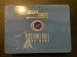Star Trek Next Generation Customizable Card Game CCG Limited Ed Collector’s Tin - Image 1