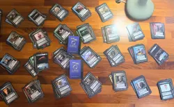 Star Trek The Next Generation Card Customizable Game 257 card set with two boxes - Image 1