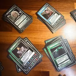 Star Trek The Next Generation Card Customizable Game 257 card set with two boxes - Image 4