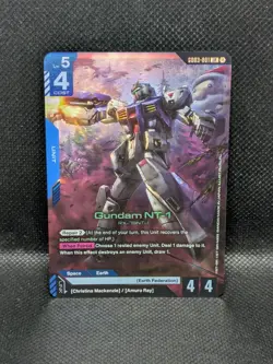 Gundam Card Game - Gundam NT-1 GD03-001 - LR - Steel Requiem - Image 1