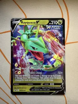 Rayquaza V SWSH147 SWSH: Sword & Shield Promo Cards Holo - Image 1