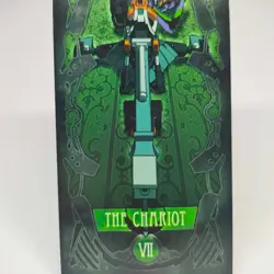 7 THE CHAARIOT Unit 01 & Unit 00 Neon Genesis Evangelion Evangelion Tarot Cards - Image 3