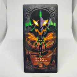 15 THE DEVIL Unit 01 Neon Genesis Evangelion Evangelion Tarot Cards GAINAX - Image 1