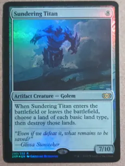 Sundering Titan x1 Foil 2XM Double Masters MTG Magic the Gathering - Image 1
