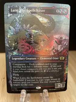 MTG Lutri the Spellchaser HALO FOIL March of the Machine Multiverse Legends NM/M - Image 1