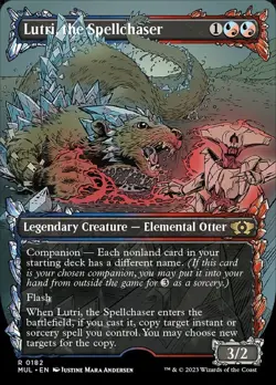 Mint/Near-Mint, English - 1 x MTG Lutri, the Spellchaser - Halo Foil March of th - Image 1