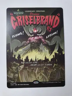 MTG - Griselbrand Showcase - Innistrad Remastered #0485 - NM Mythic - Image 1