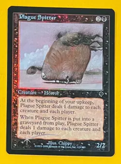 MTG PLAGUE SPITTER (Foil) Invasion (OldManMTG 011-760) - Image 1