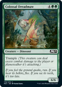 Colossal Dreadmaw - Core Set 2021 #176/274 MTG Magic The Gathering - Image 1