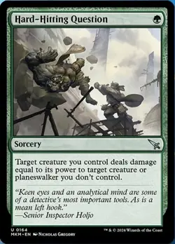 Hard-Hitting Question - Murders at Karlov Manor #0164 MTG Magic The Gathering - Image 1