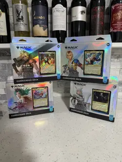 NEW Magic The Gathering Final Fantasy Collector’s Commander Deck Bundle IN HAND - Image 1