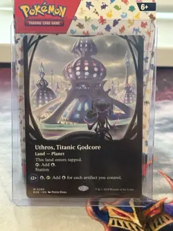 Uthros, Titanic Godcore (Borderless) Edge of Eternities Regular - Image 1