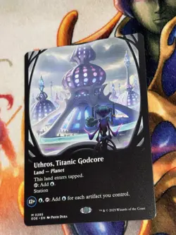 Uthros, Titanic Godcore (Borderless) Edge of Eternities Regular - Image 3