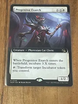MTG Magic Progenitor Exarch March of the Machine Extended Art NM UNPLAYED - Image 1