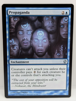 Propaganda Commander 2013 Regular NM MTG - Image 1