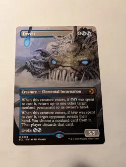 Deceit MINT Borderless 293 Lorwyn Eclipsed ECL MTG Regular Mythic Unplayed M/NM - Image 1