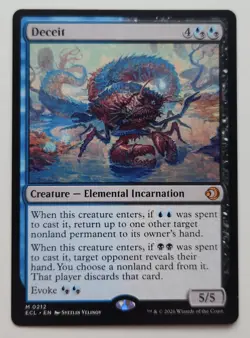Deceit Lorwyn Eclipsed Regular M0212 MTG Magic The Gathering - Image 1
