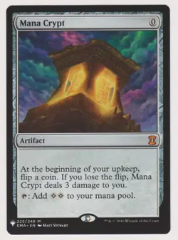 Magic The Gathering Mana Crypt The List Reprints #225 Mint Unplayed - Image 1