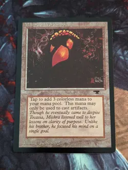 MTG EDH CEDH "sticker" Mishra's Workshop - Image 1