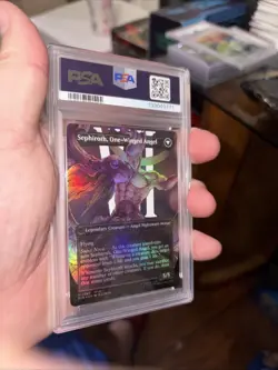 Sephiroth, Fabled SOLDIER (0382) (Borderless) Final Fantasy Foil PSA 9 🔥 - Image 3