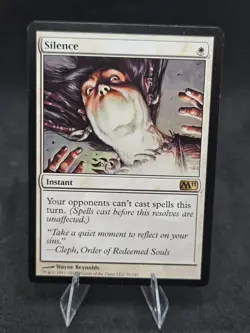 Silence x1- Core Set 2011 30/249 LP (Magic the Gathering) - Image 1