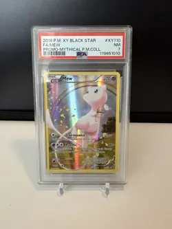 Pokemon TCG Mew Black Star XY110 - Image 1