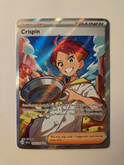 Pokemon Crispin 164/142 Full Art Ultra Rare - Stellar Crown - Image 1