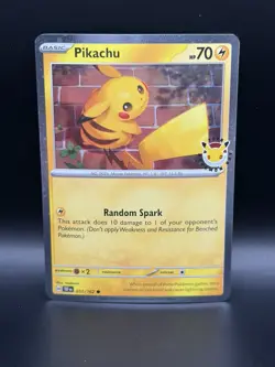 Pikachu Pokemon Day 2026 Cosmos Holo 051/162 - Pokemon TCG - NM - Image 1