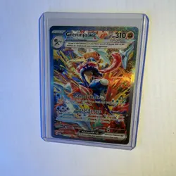 "Mint Greninja Pokemon TCG TWM EN Special Illustration Rare #214 Greninja ex " - Image 5