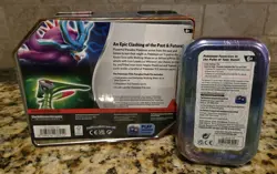 Pokemon Paradox Clash Tin Iron Leaves & Prismatic Evolutions Mini Tin - Sealed - Image 2