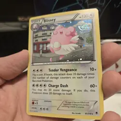 Blissey Pokemon XY Phantom Forces Cosmo Blister Version with Full HD Swirl, Cute - Image 1