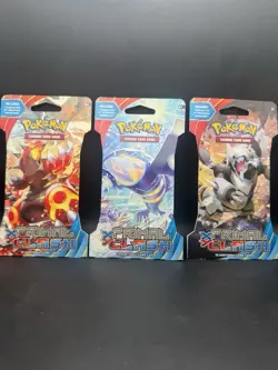 Pokemon XY Primal Clash Sleeved Booster Packs Factory Sealed - Image 1