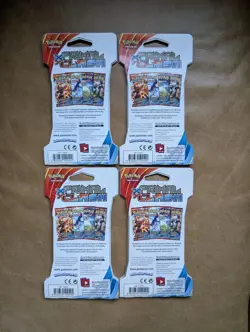 Pokemon TCG - 2015 XY Primal Clash Sleeved Booster Packs - Full Art Set (4) - Image 2