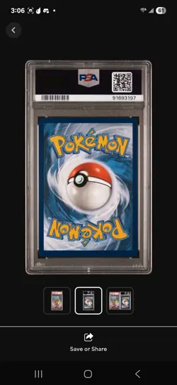 2024 POKEMON TEMPORAL FORCES SPECIAL ILLUSTRATION RARE #206 IRON CROWN EX PSA 10 - Image 2