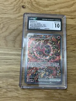 Pokemon Oricorio EX 024 Promo Mega Charizard EX UPC CGC 10 Gem Mint - Image 4