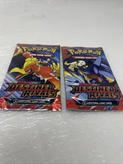 TWO Brand New/Sealed Pokemon Scarlet & Violet Destined Rivals Booster Packs - Image 4