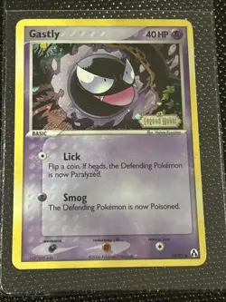 2006 Gastly 52/92 Legend Maker Reverse Holo Stamped Rare Pokemon TCG SWIRL - LP - Image 1