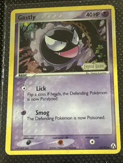 2006 Gastly 52/92 Legend Maker Reverse Holo Stamped Rare Pokemon TCG SWIRL - LP - Image 4