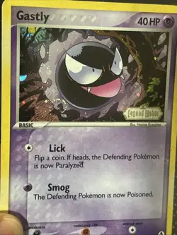 2006 Gastly 52/92 Legend Maker Reverse Holo Stamped Rare Pokemon TCG SWIRL - LP - Image 5