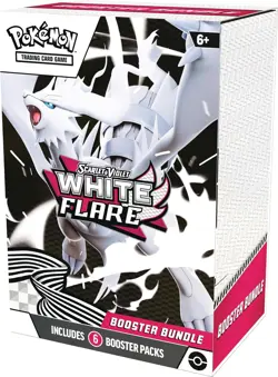 Pokemon TCG Scarlet & Violet 10.5 White Flare Booster Bundle Set - 6 Packs - Image 2