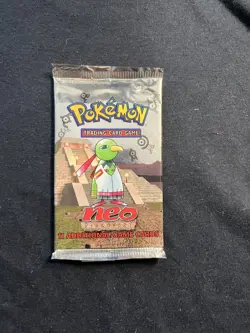 Pokemon Neo Discovery Booster Pack Factory Sealed, Unweighed - Image 1