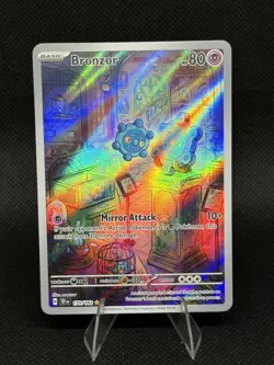 Pokemon TCG Bronzor Scarlet & Violet Temporal Forces 170/162 - Image 1