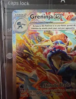 2024 POKEMON GRENINJA EX TWILIGHT MASQUERADE SPECIAL ILLUSTRATION #214/167! MINT - Image 2