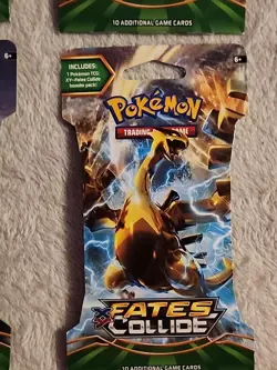 Pokemon XY Fates Collide Sealed Sleeved Booster Pack Art Set (All 4 Artworks) - Image 3