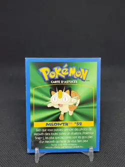 1999 Pokemon Kellogg’s Game Tip Meowth #52 - Image 2