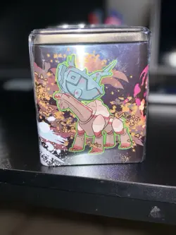 Pokemon TCG Stack ‘Em High Tins, 1 Tin, 3 Packs, 2 Stickers , Factory Sealed 🔥 - Image 2