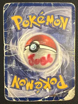 Pokemon TCG Dragonite Black Star Promo #5 WOTC Vintage Heavy Played / Damaged - Image 2